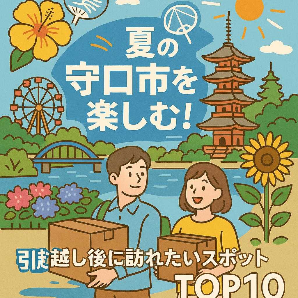 夏の守口市を楽しむ！引越し後に訪れたいスポットTOP10