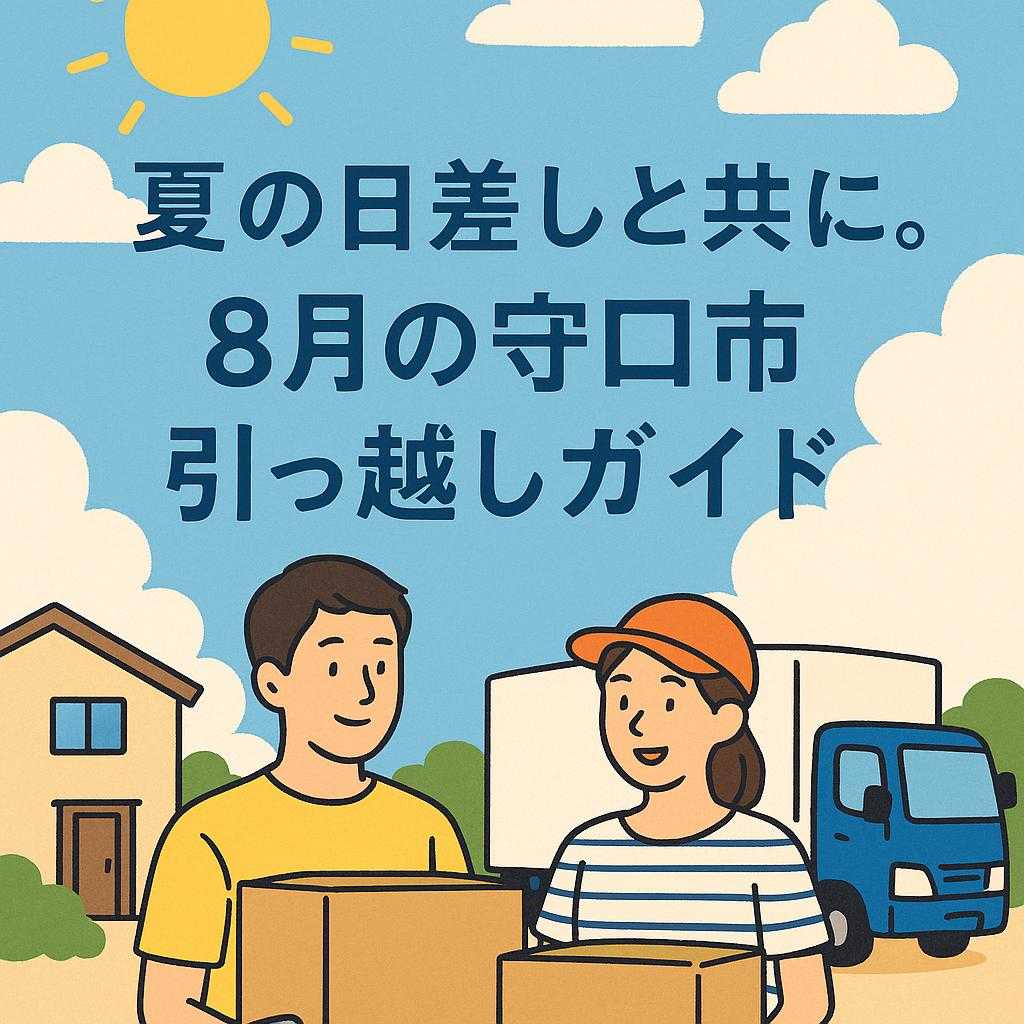 夏の日差しと共に。8月の守口市引っ越しガイド