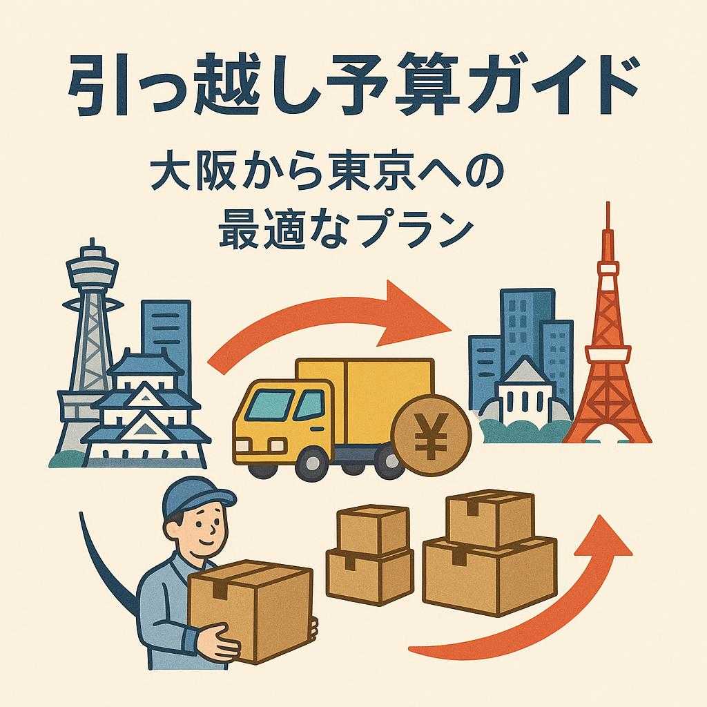 引っ越し予算ガイド：大阪から東京への最適なプラン