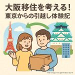 大阪移住を考える！東京からの引越し体験記